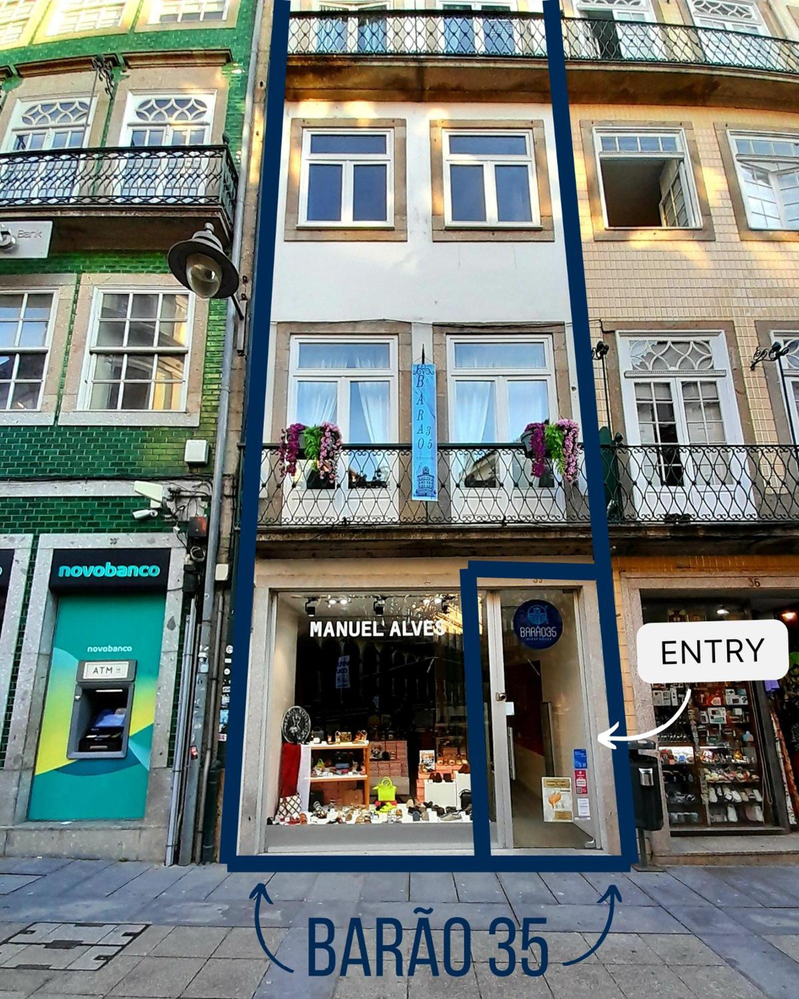 Barao 35 Guest House Braga Exterior photo
